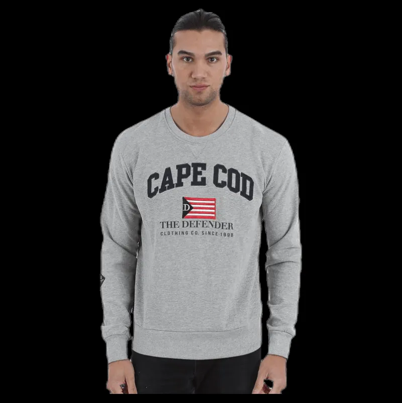 The Defender Dixon Sweat Premium Grey Grå Best