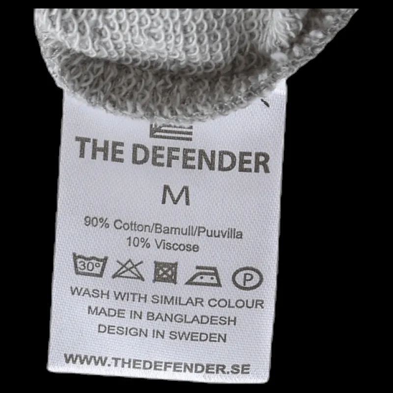 The Defender Dixon Sweat Premium Grey Grå Best