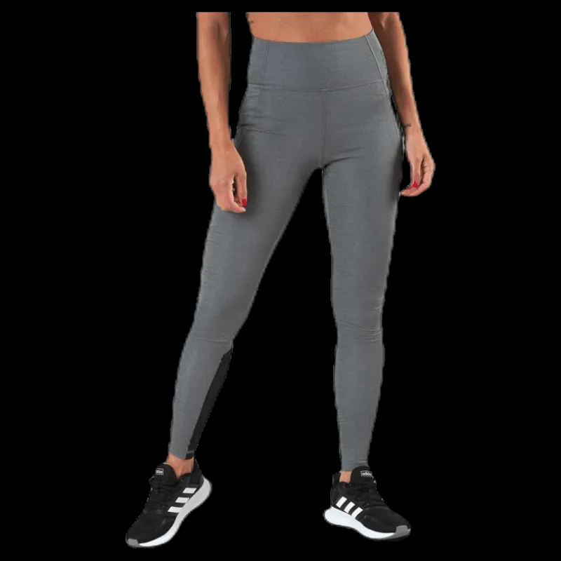 adidas D2M Hirise Long Tight White/Black Grå Sale