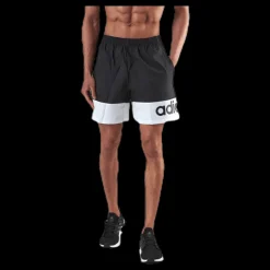 adidas D2M Colour Block Short White/Black Svart Online