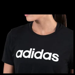adidas D2M Crop Tee White/Black Svart Outlet