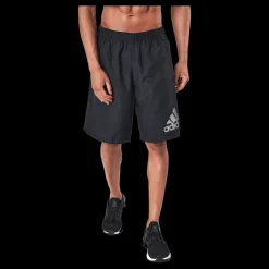Discount adidas D2m Logo Short Black Svart