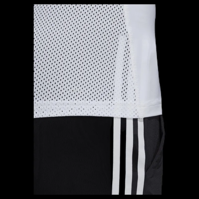 adidas D2M Logo Tee White Vit