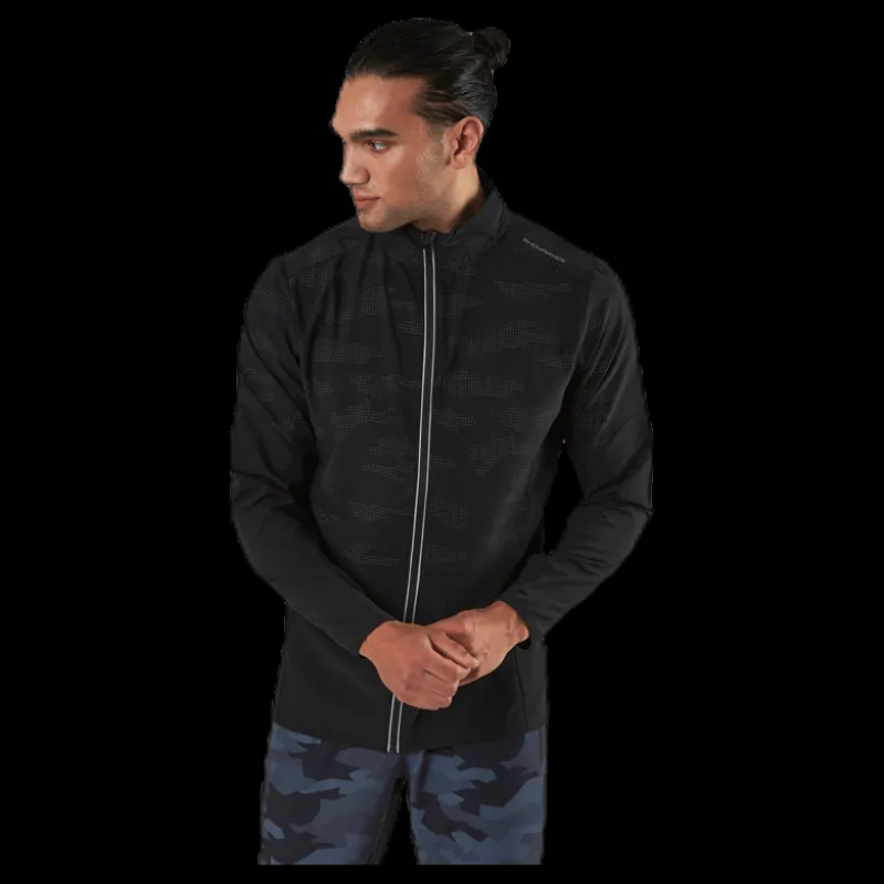 Endurance Doflan Reflective 4-Way Stretch Jacket Black Svart Discount