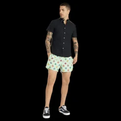 Online Happy Socks Donut Swimshorts Green Grön