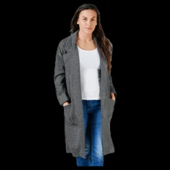 Pieces Dorita 3/4 Coatigan Grey New