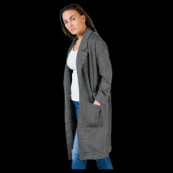 Pieces Dorita 3/4 Coatigan Grey New