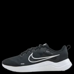 Discount Nike Downshifter 12 Women's Road Running Shoes BLACK/WHITE-SMOKE GREY-PURE PLATINUM Svart