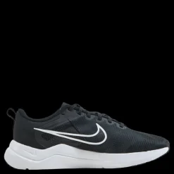 Discount Nike Downshifter 12 Women's Road Running Shoes BLACK/WHITE-SMOKE GREY-PURE PLATINUM Svart