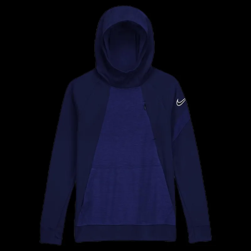 Discount Nike Dri-FIT Academy Hoodie Junior Blue Blå