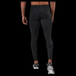 Nike Dri-FIT Challenger Men's Running Tights BLACK/REFLECTIVE SILV Svart New