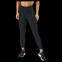 Nike Dri-FIT Fast Women's Mid-Rise 7/8 Leggings BLACK/REFLECTIVE SILV Svart Outlet