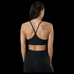 Nike Dri-FIT Indy Women's Light-Support Padded V-Neck Sports Bra BLACK/BLACK/BLACK/WHITE Svart Outlet