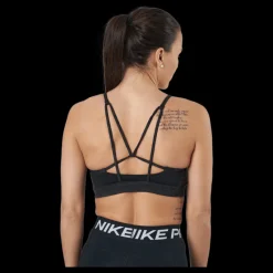 Nike Dri-fit Indy Women's Light-sup Off Noir/black/white Svart Outlet