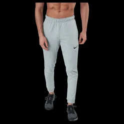 Sale Nike Dri-FIT Men's Tapered Training Pants DK GREY HEATHER/BLACK Grå