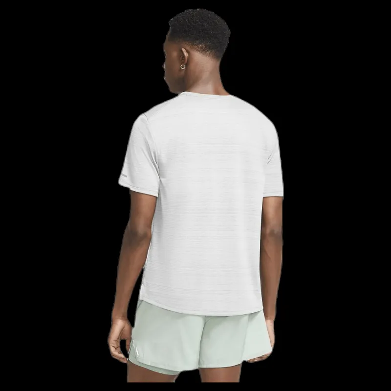 Online Nike Dri-FIT Miler Top SS White/Silver Vit
