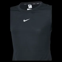 Nike Dri-FIT One Big Kids' (Girls') Short-Sleeve Top BLACK/WHITE Svart Best