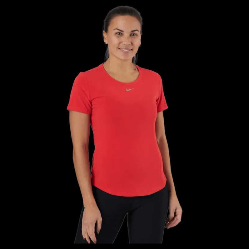 Hot Nike Dri-fit One Luxe Women's Stand Chile Red/reflective Silv Röd
