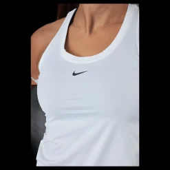 Nike Dri-FIT One Women's Slim Fit Tank WHITE/BLACK Vit Best