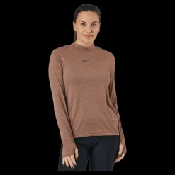 Nike Dri-fit Run Division Women's L Archaeo Brown/pink Oxford/refb Brun