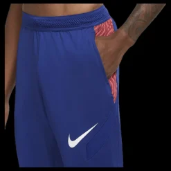 Nike Dri-FIT Strike Soccer Pant Blue/White Blå Discount