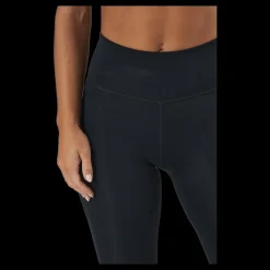 Outlet Nike Dri-fit Swoosh Run Women's 7/8 Black/white Svart