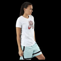 Hot Nike Dri-FIT Swoosh SS Tee White Vit