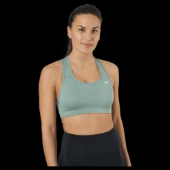 Nike Dri-fit Swoosh Women's Medium- Jade Smoke/white Grön Hot