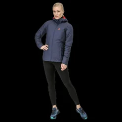Clearance Salomon Drifter Loft Hoodie Pink/Grey Rosa och Grå