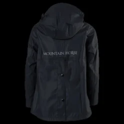 New Mountain Horse Drops Raincoat Junior Black Svart