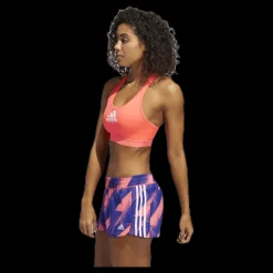 adidas Drst Alphaskin Bra Pink/White Rosa och Vit Best