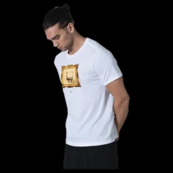 Outlet Nike Dry Core Basketball Tee White Vit