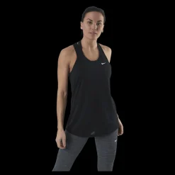 Nike Dry Essential Elastika Tank White/Black Svart Sale