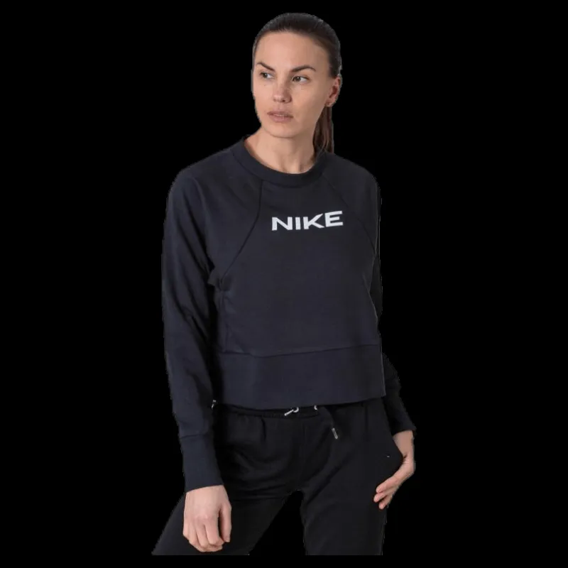 New Nike Dry Get Fit Crew Black Svart