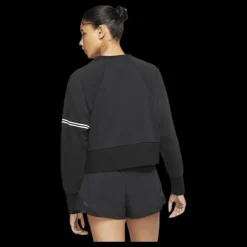 Nike Dry Get Fit Fleece Crew White/Black Svart Online