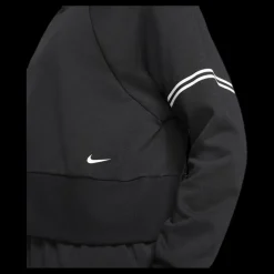 Nike Dry Get Fit Fleece Crew White/Black Svart Online
