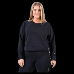 Nike Dry Lux Crew Plus White/Black Blå Sale