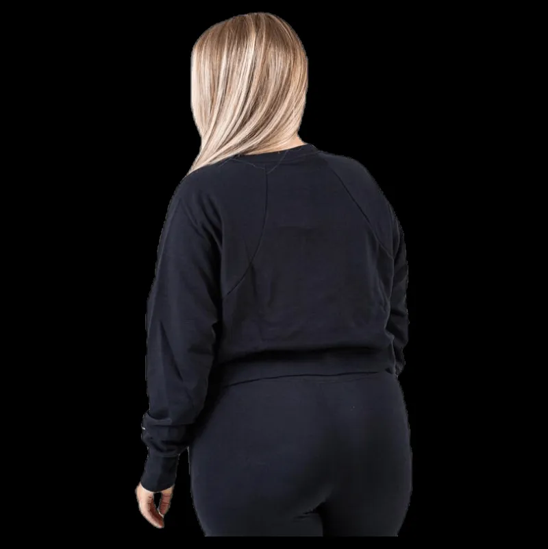 Nike Dry Lux Crew Plus White/Black Blå Sale