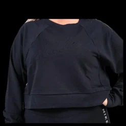 Nike Dry Lux Crew Plus White/Black Blå Sale