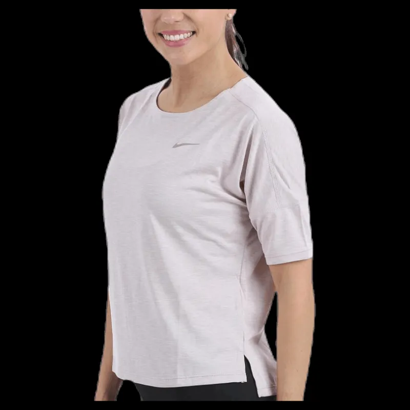Discount Nike Dry Medalist Htr Top Pink Lila