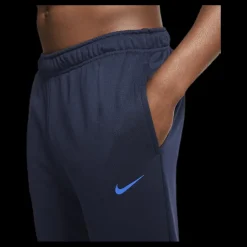 Nike Dry Pant Fleece Linear Vision Blue Blå Outlet