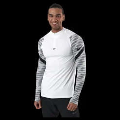 Outlet Nike Dry Strike Dril Top White/Black Vit
