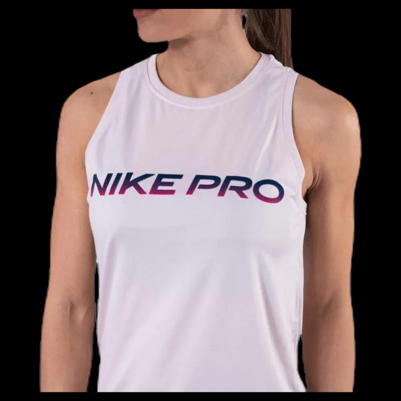 Nike Dry Tank Leg Novelty Pink Vit Online