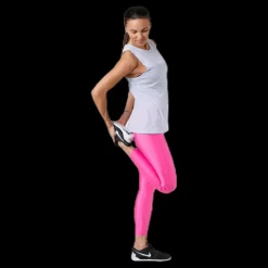 Nike Dry Tank Studio Open Back Purple Rosa Discount