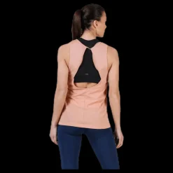 Nike Dry Tank Studio Open Back Pink Rosa New