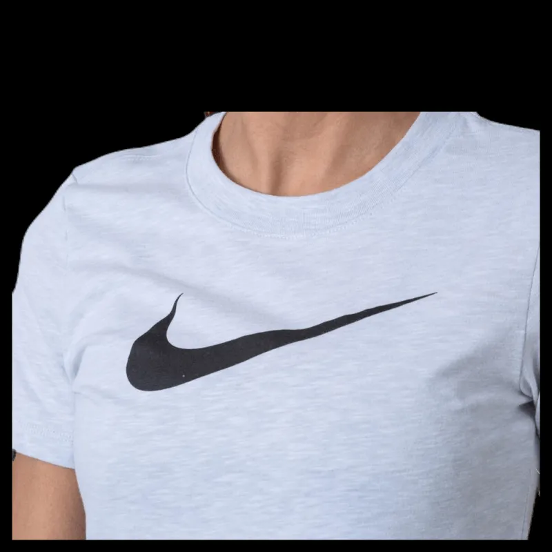 New Nike Dry Tee DFC Crew White/Black Vit