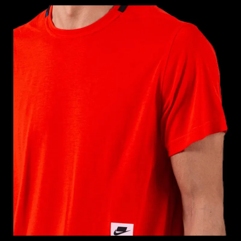 Clearance Nike Dry Top SS NSP Green/Red Röd