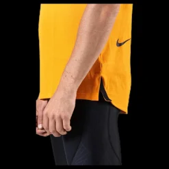 Nike Dry Top SS TP1 Orange Gul Clearance