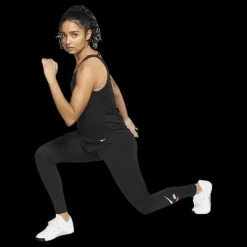 Nike Dry Victory Elastika Tank White/Black Svart