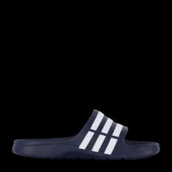 Best adidas Duramo Slides Dark Blue / White / Dark Blue Blå